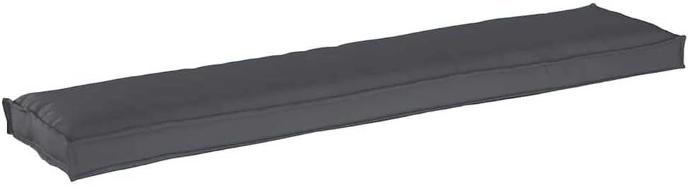 Pallet pagalvių rinkinys 2 pcs Antracitas 180 x 40 x 8 cm