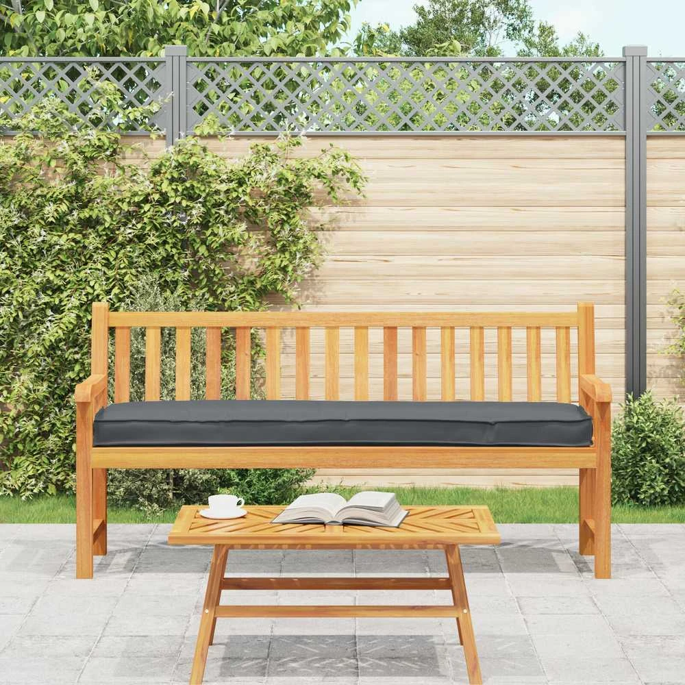 Pallet pagalvių rinkinys 2 pcs Antracitas 180 x 40 x 8 cm