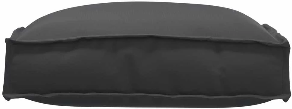 Pagalvėlė 4 pcs Juoda 40 x 40 x 8 cm Oksfordo audinys