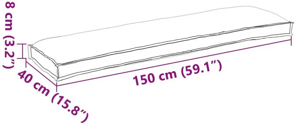 Pallet pagalvių rinkinys 2 vnt. Oksfordo audinys Pilka