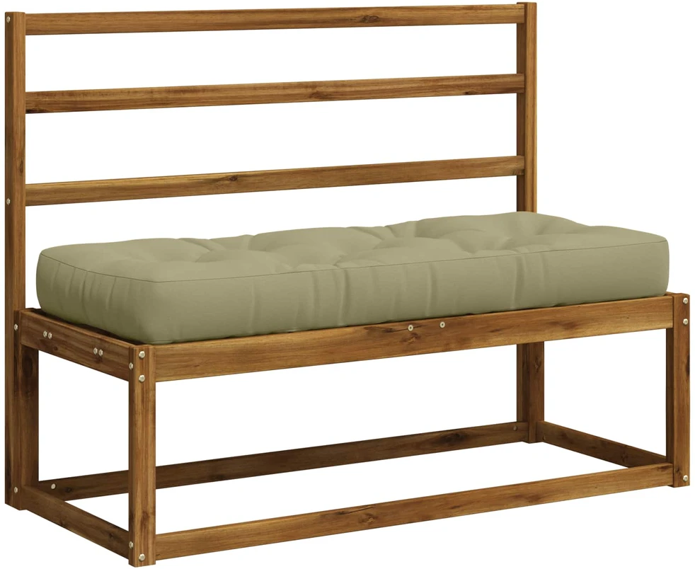 Pallet sėdynės pagalvėlė VIANEN 100% poliesteris Šviesiai žalia