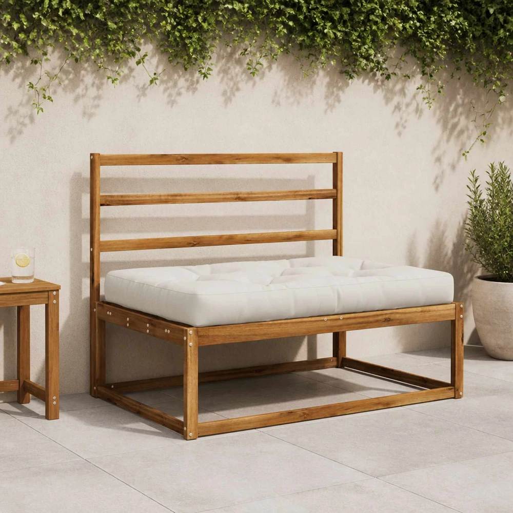 Pallet sėdynės pagalvėlė VIANEN 100% poliesteris Balta