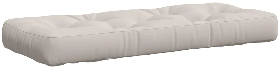 Pallet sėdynės pagalvėlė VIANEN 100% poliesteris Balta