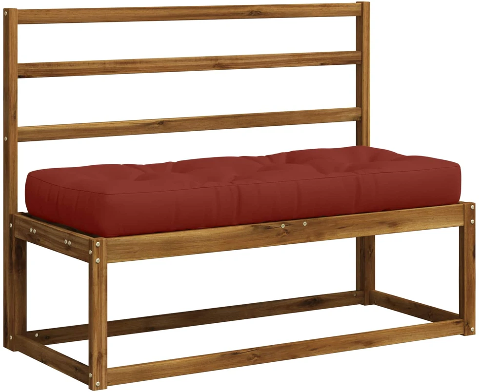 Pallet sėdynės pagalvėlė VIANEN 100% poliesteris Raudona