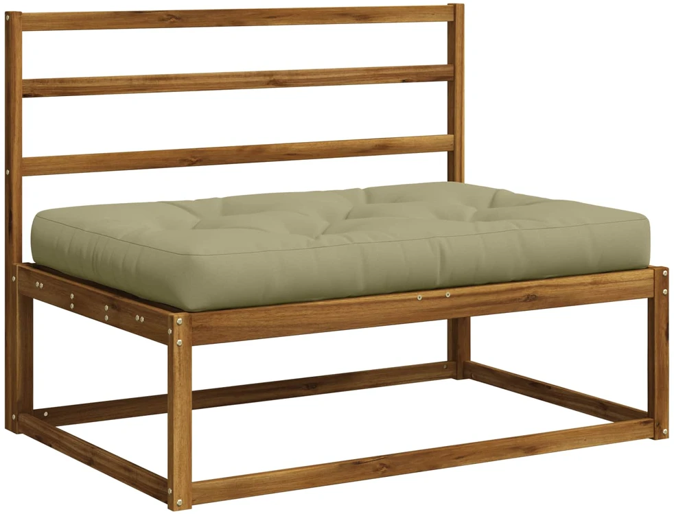 Pallet sėdynės pagalvėlė VIANEN 100% poliesteris Šviesiai žalia