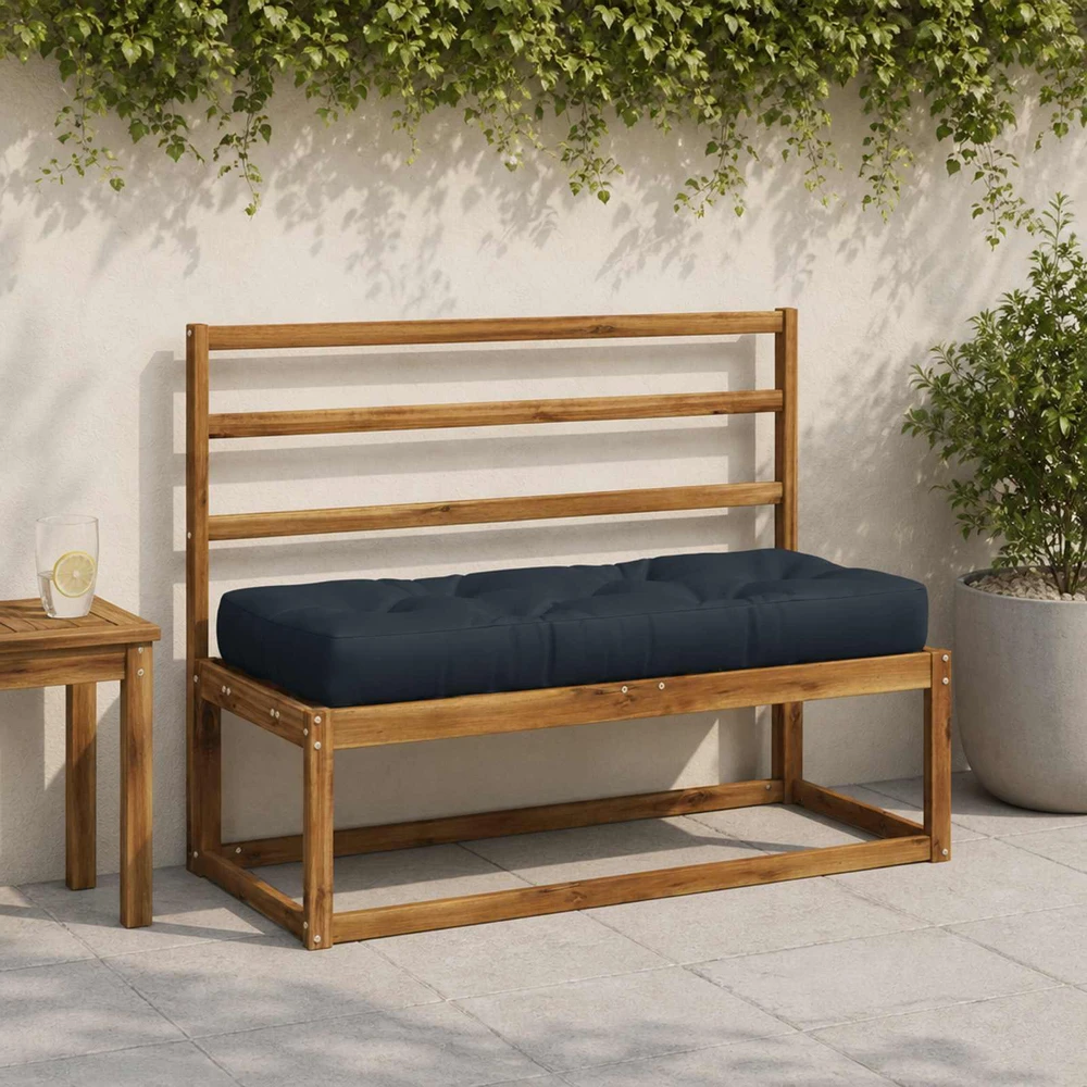 Pallet sėdynės pagalvėlė VIANEN 100% poliesteris Tamsiai mėlyna