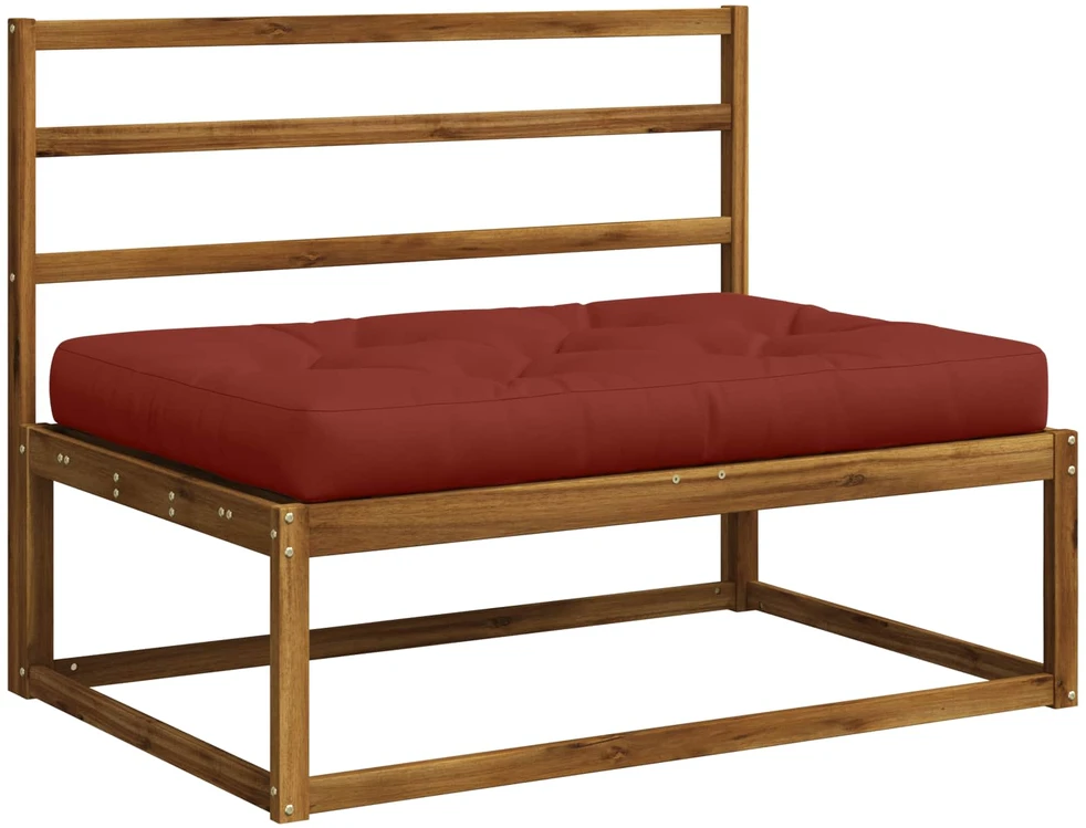 Pallet sėdynės pagalvėlė VIANEN 100% poliesteris Raudona