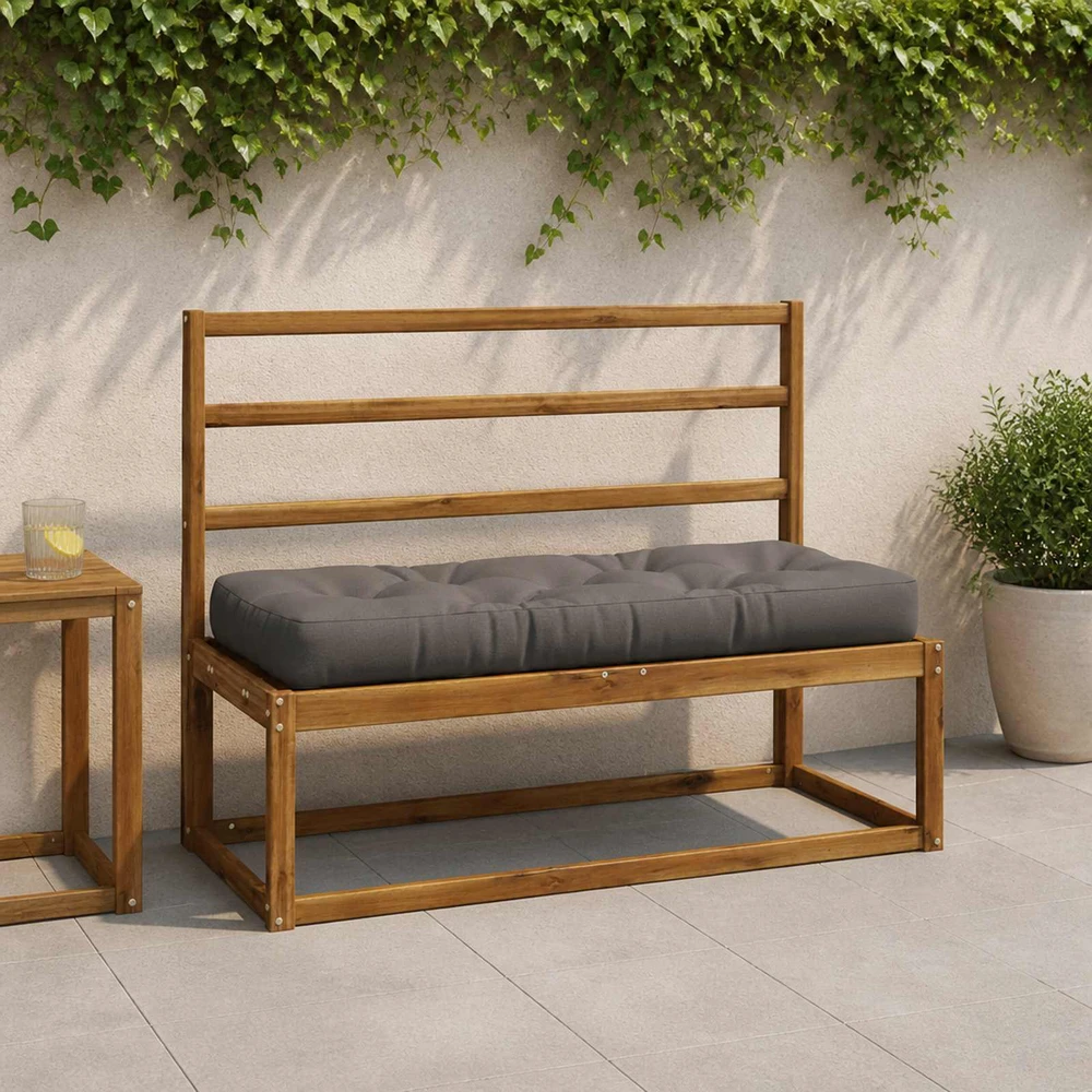 Pallet sėdynės pagalvėlė VIANEN 100% poliesteris Pilka