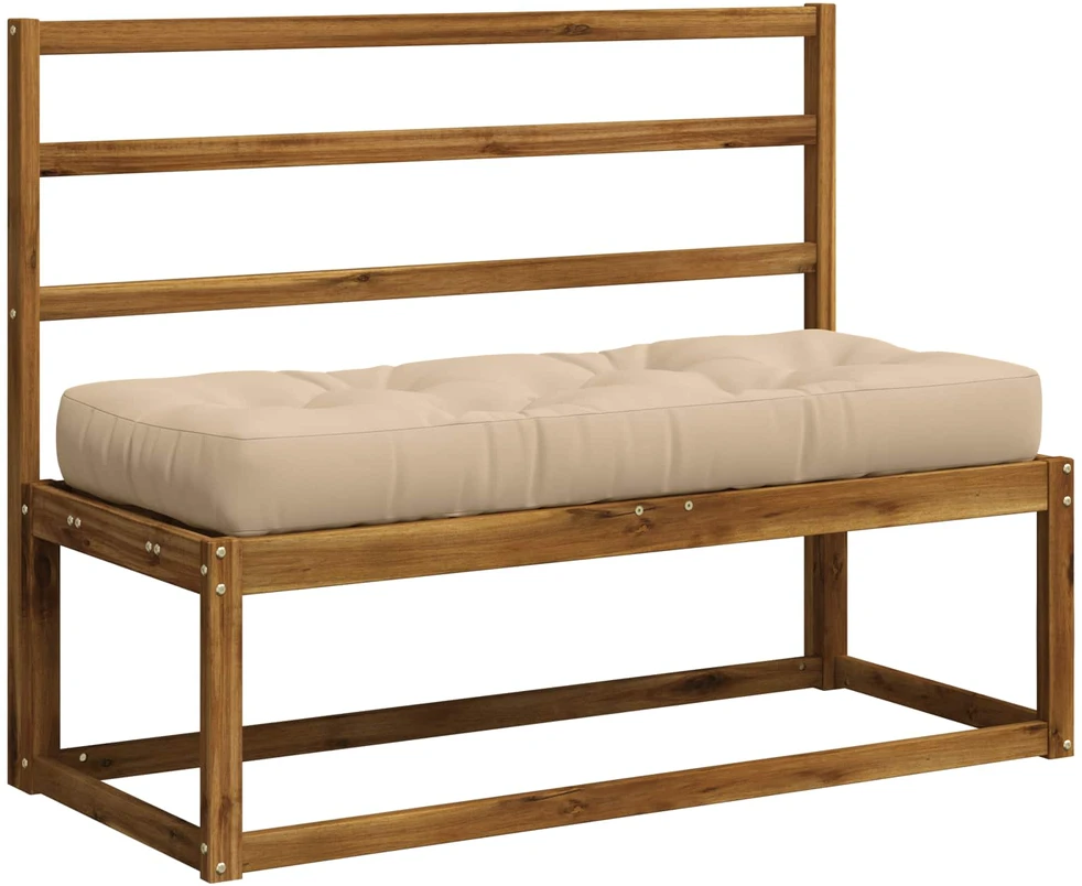 Pallet sėdynės pagalvėlė VIANEN 100% poliesteris Kreminė