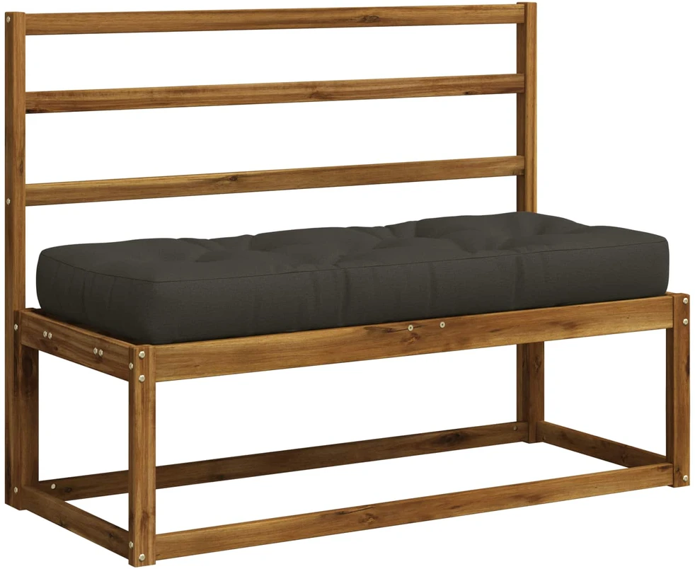 Pallet sėdynės pagalvėlė VIANEN 100% poliesteris Antracito
