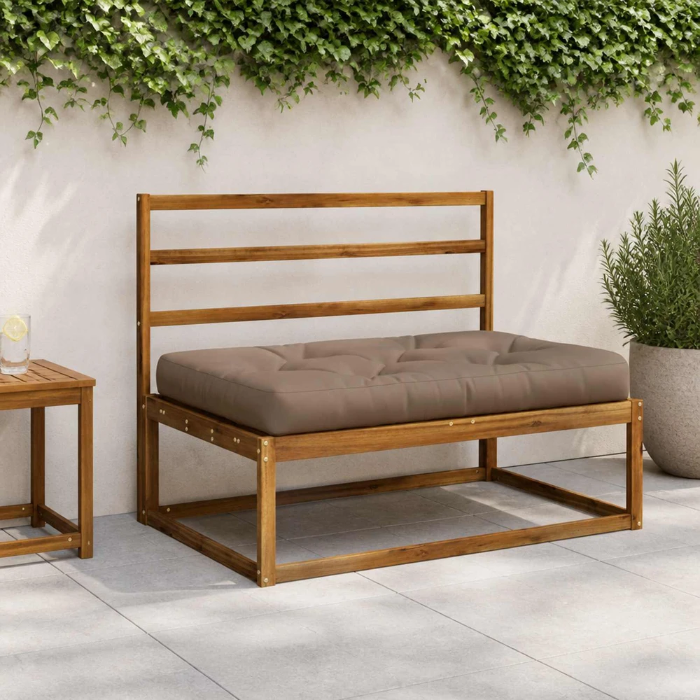 Pallet sėdynės pagalvėlė VIANEN 100% poliesteris Taupe