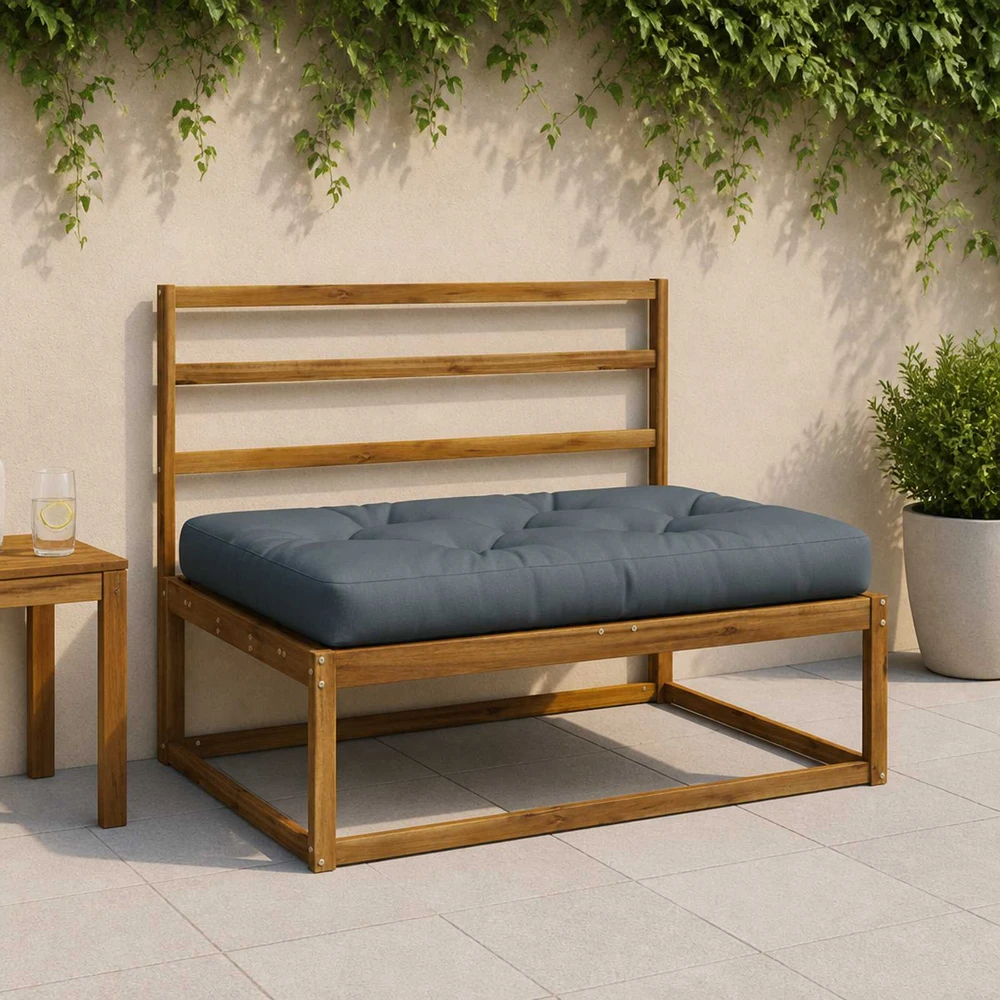 Pallet sėdynės pagalvėlė VIANEN 100% poliesteris Mėlyna
