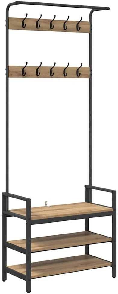 Paltas Artisano ąžuolo 75 x 34 x 184 cm Apdirbta mediena