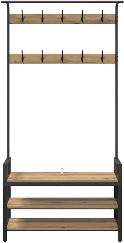 Paltas Artisano ąžuolo 95 x 34 x 184 cm Apdirbta mediena