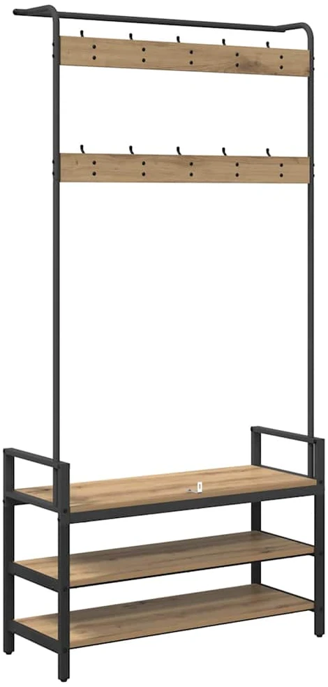 Paltas Artisano ąžuolo 95 x 34 x 184 cm Apdirbta mediena