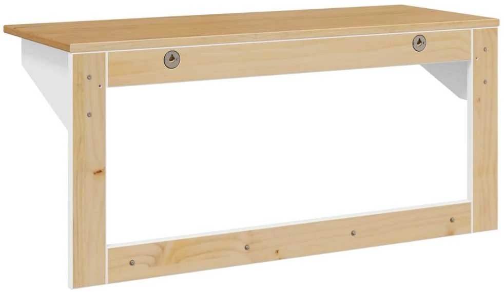 Paltas HILL Balta ir medaus ruda 90 x 35 x 41.5 cm
