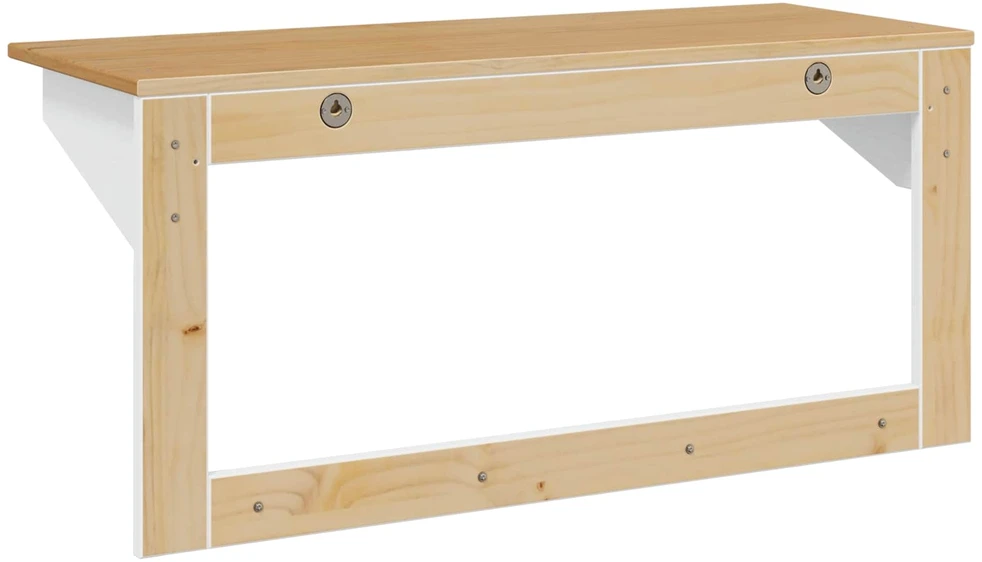 Paltas HILL Balta ir medaus ruda 90 x 35 x 41.5 cm