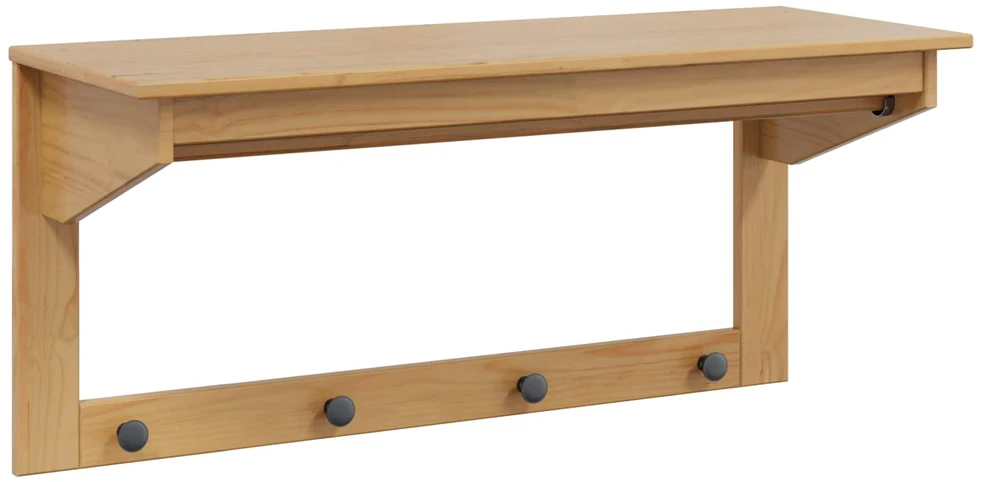 Paltas HILL Medus ruda 90 x 35 x 41.5 cm Tvirtas pušies medis