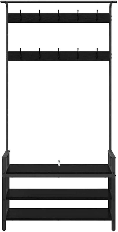 Paltas Juodojo ąžuolo 95 x 34 x 184 cm Apdirbta mediena