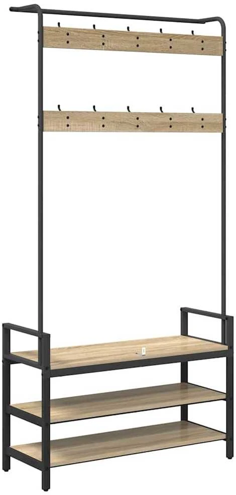 Paltas Sonoma ąžuolas 95 x 34 x 184 cm Apdirbta mediena