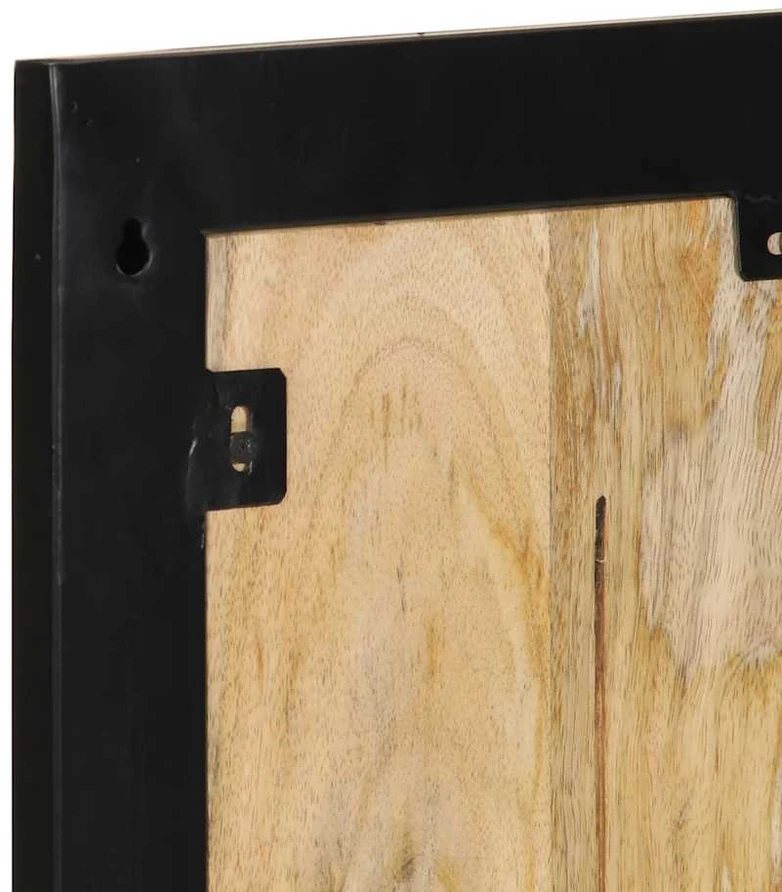 paltų kabykla 40x2x80 cm Tvirtas neapdorotos medienos mangas