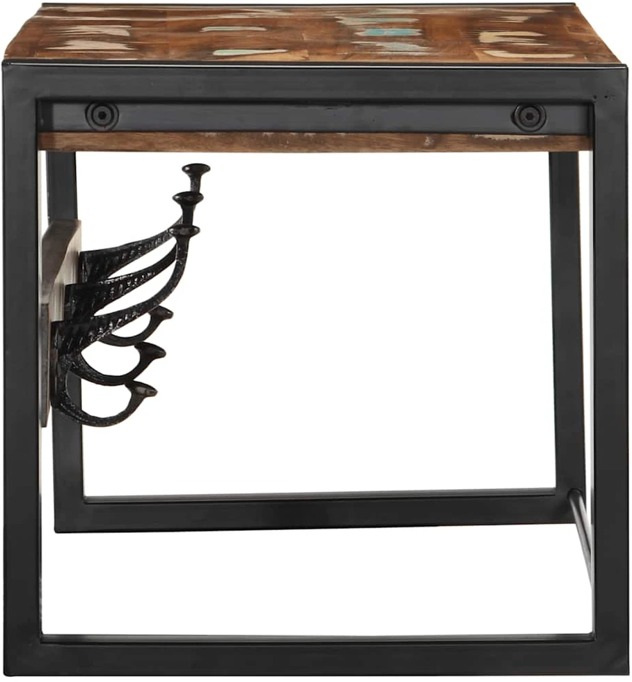 Paltų kabykla Daugiaspalvė 80x35x35cm Regeneruota medžio masyva