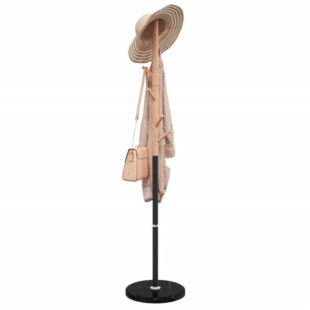 Paltų kabykla, juoda, 172cm, milteliniu būdu dengta geležis