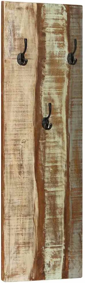 Paltų kabyklos, 2vnt., 36x3x110cm, perdirbtos medienos masyvas