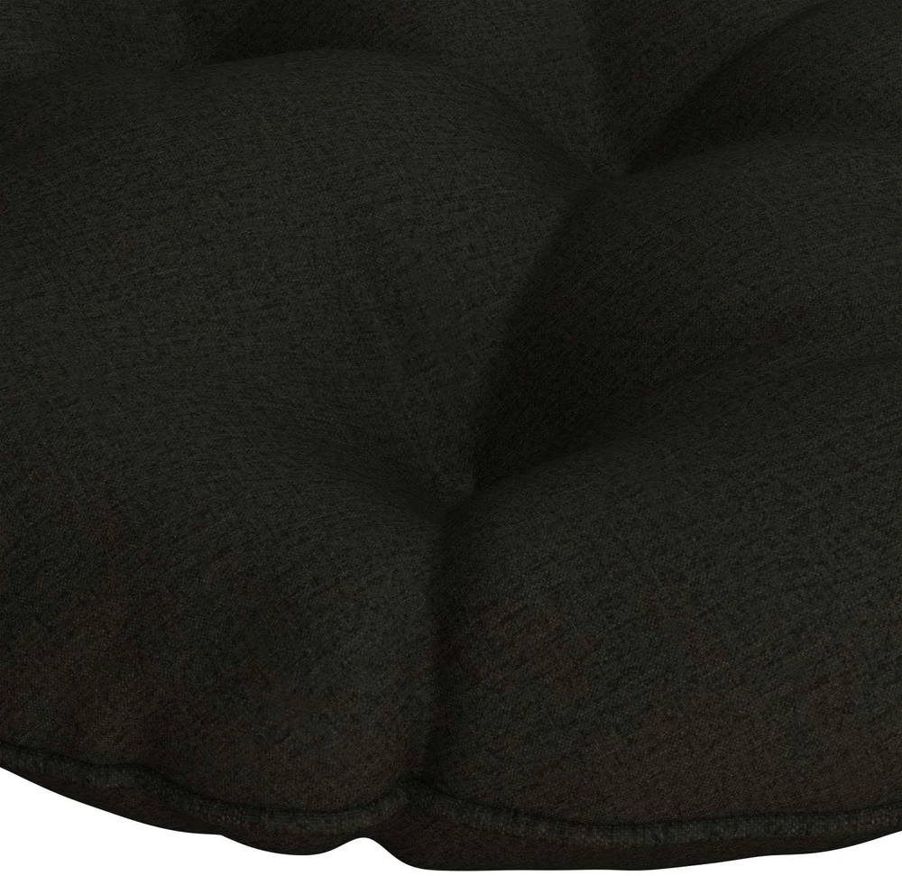 Papasan tipo pagalvė VIANEN 100% poliesteris Juoda