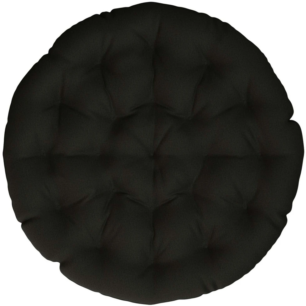Papasan tipo pagalvė VIANEN 100% poliesteris Juoda