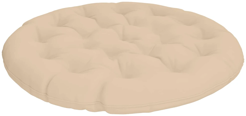 Papasan tipo pagalvė VIANEN 100% poliesteris Kreminė