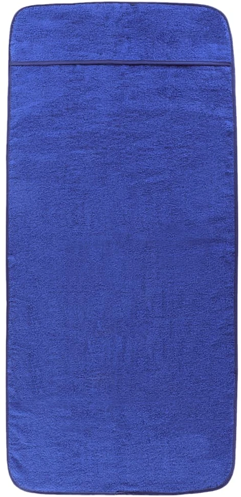 Rankšluostis Paplūdimio rankšluosčiai, 2vnt., mėlyni, 60x135cm, audinys