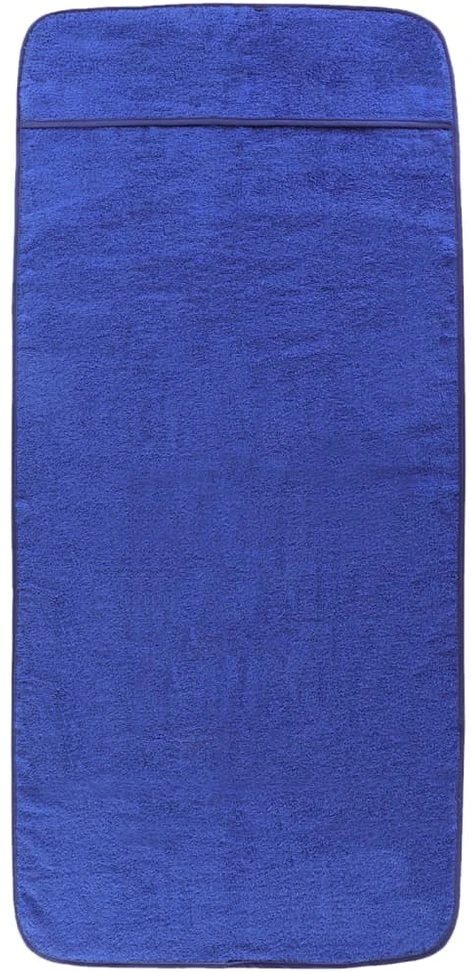 Rankšluostis Paplūdimio rankšluosčiai, 2vnt., mėlyni, 75x200cm, audinys