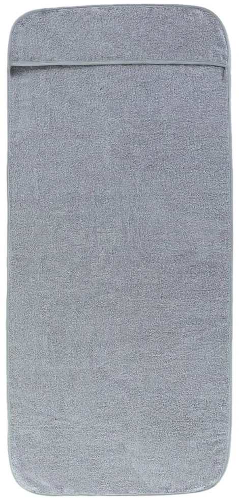 Rankšluostis Paplūdimio rankšluosčiai, 2vnt., pilki, 60x135cm, audinys