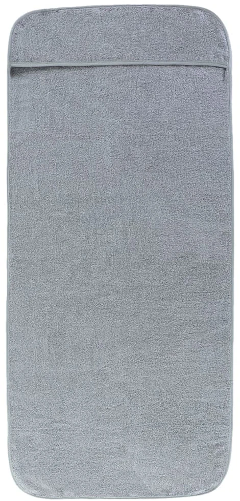 Rankšluostis Paplūdimio rankšluosčiai, 4vnt., pilki, 60x135cm, audinys