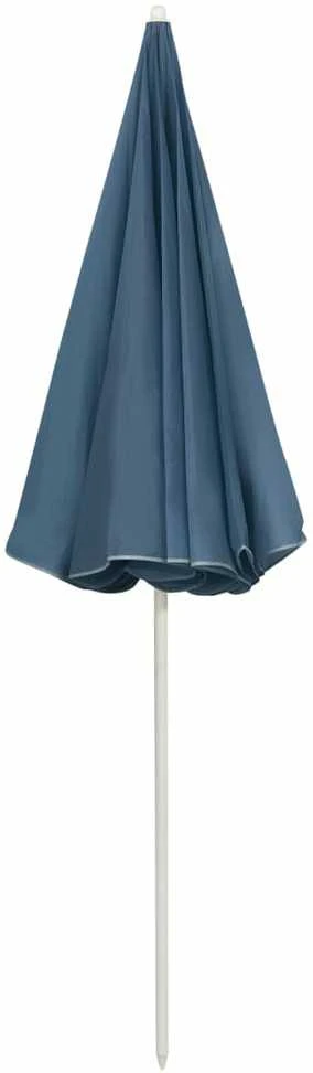 Paplūdimio skėtis nuo saulės, mėlynos spalvos, 240cm