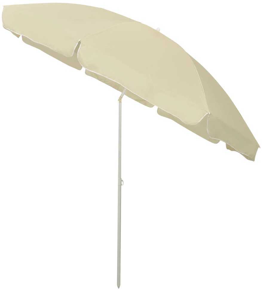 Paplūdimio skėtis nuo saulės, smėlio geltonos spalvos, 300cm