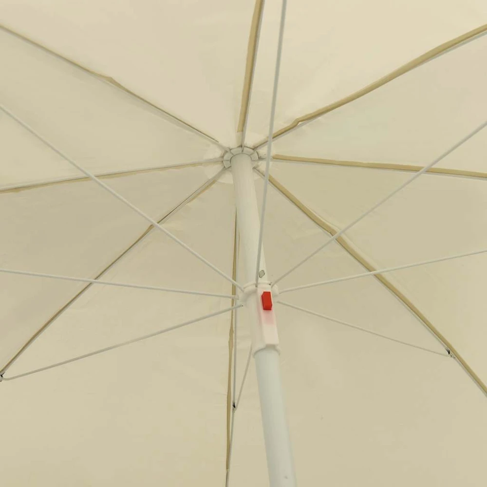 Paplūdimio skėtis nuo saulės, smėlio geltonos spalvos, 300cm