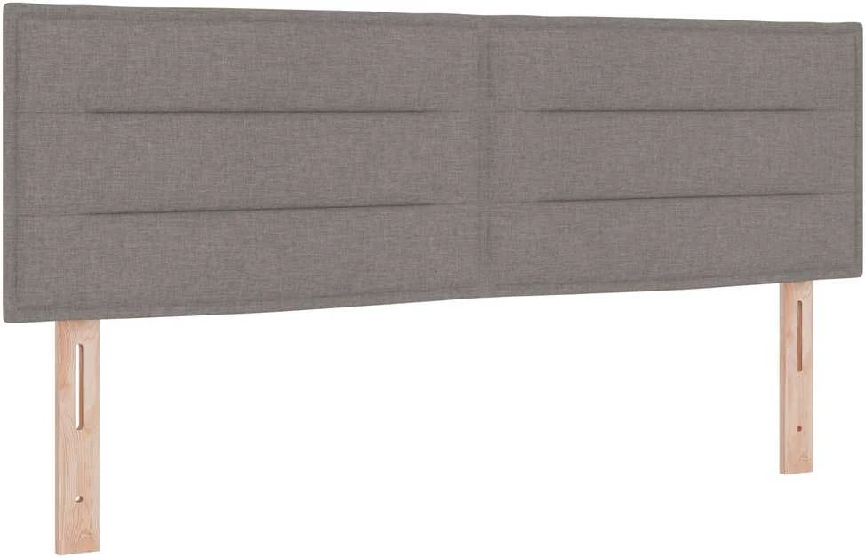 Kiemas lova su pagalve Tortora 140 x 190 cm audinys