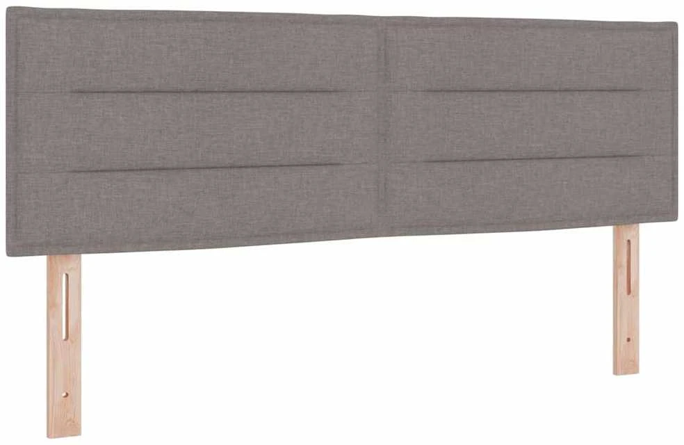 Kiemas lova su pagalve Tortora 140 x 190 cm audinys