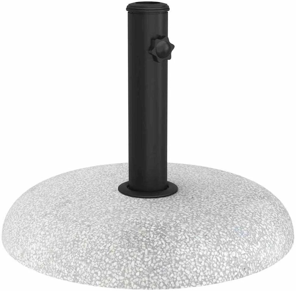 Skėčio pagrindas 20.9kg Šviesiai pilka Betono Apvali