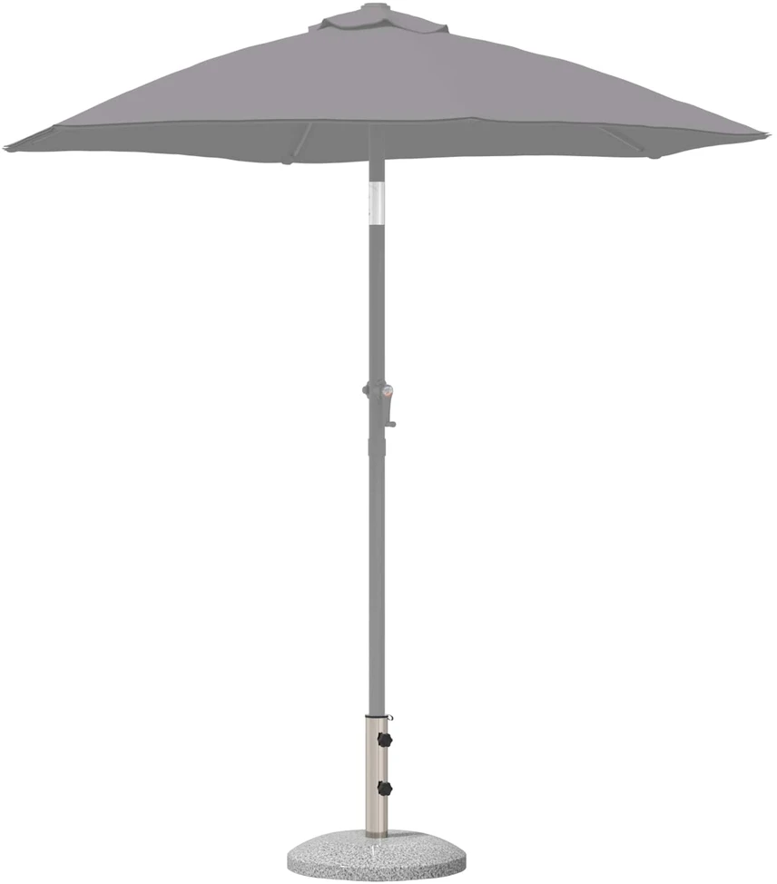 Parasolų pagrindas 40-50 mm stiebui 26.45 kg Pilka