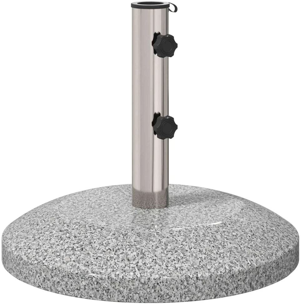 Parasolų pagrindas 40-50 mm stiebui 26.45 kg Pilka