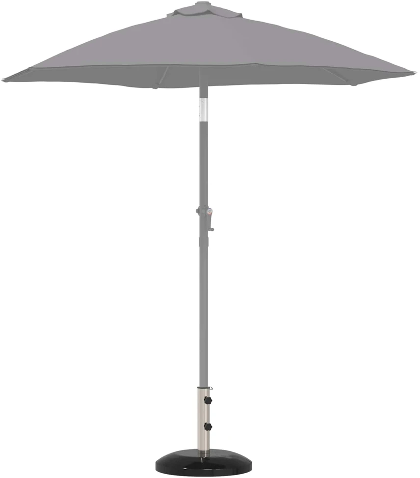 Parasolų pagrindas 40-50 mm stiebui 26,75 kg Juoda