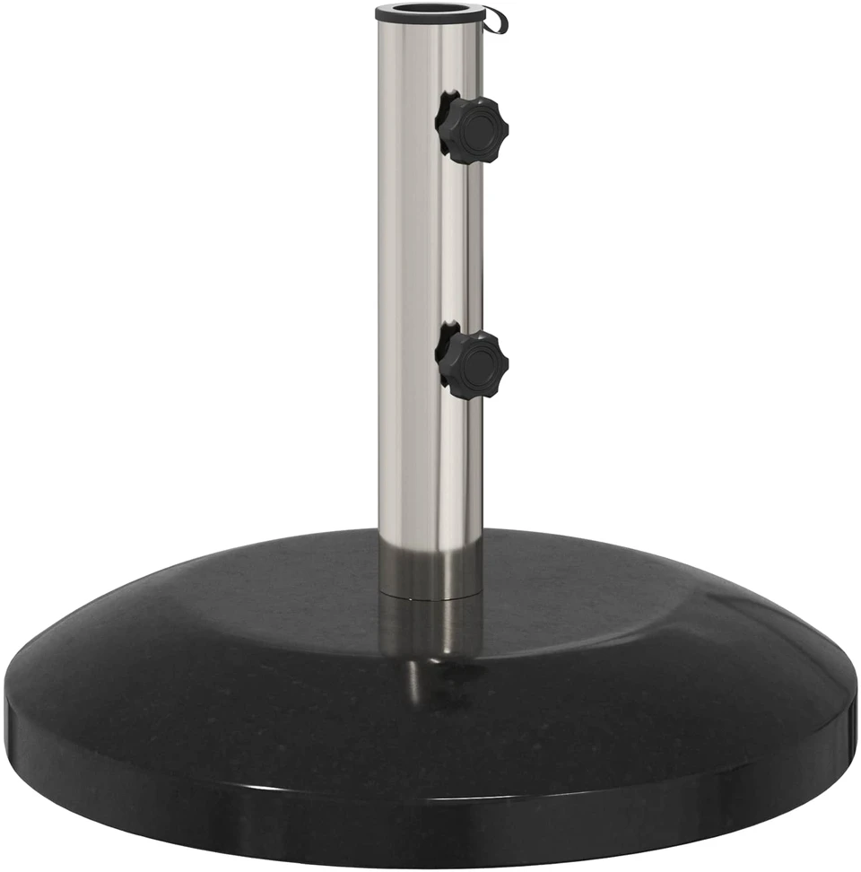Parasolų pagrindas 40-50 mm stiebui 26,75 kg Juoda