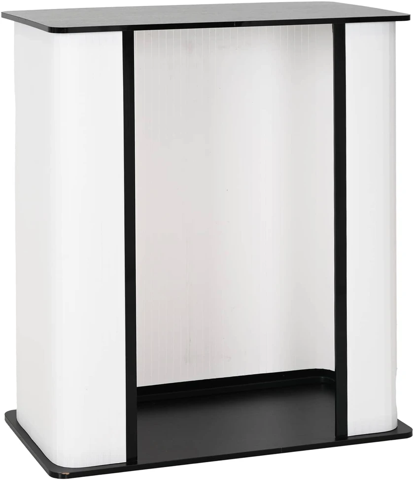 Parodų prekystalis Juoda ir Balta 80 x 40 x 93 cm