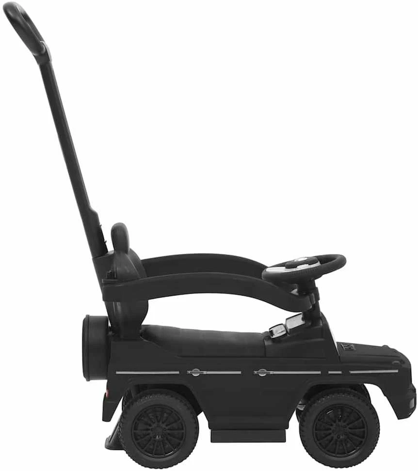 Paspiriamas vaikiškas automobilis G63, juodas