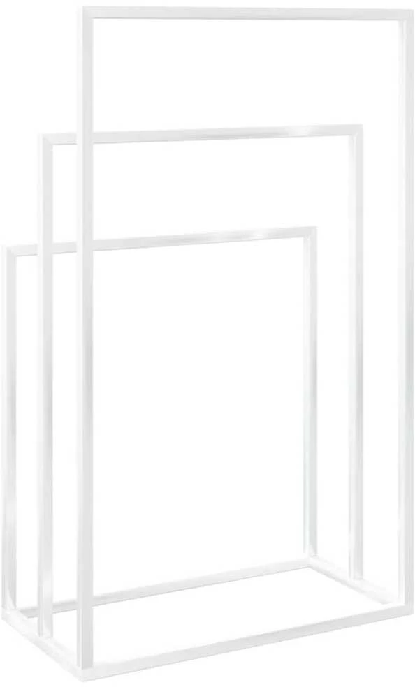 Pastatoma rankšluosčių kabykla, balta, 48x24x79cm, geležis