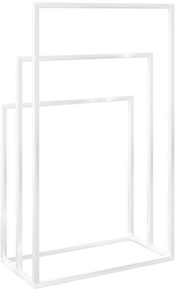 Pastatoma rankšluosčių kabykla, balta, 48x24x79cm, geležis