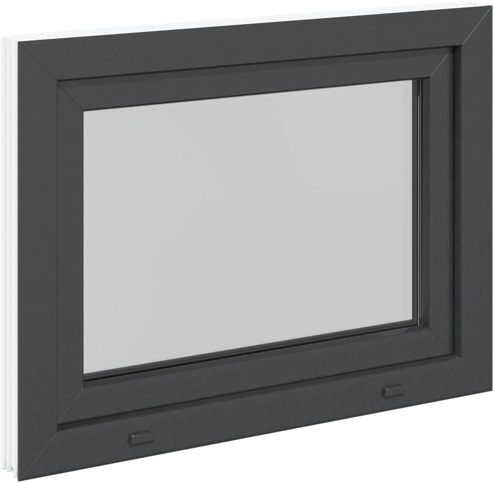 Bendras lango vidinis atspalvis baltas RISOR 90 x 70 cm